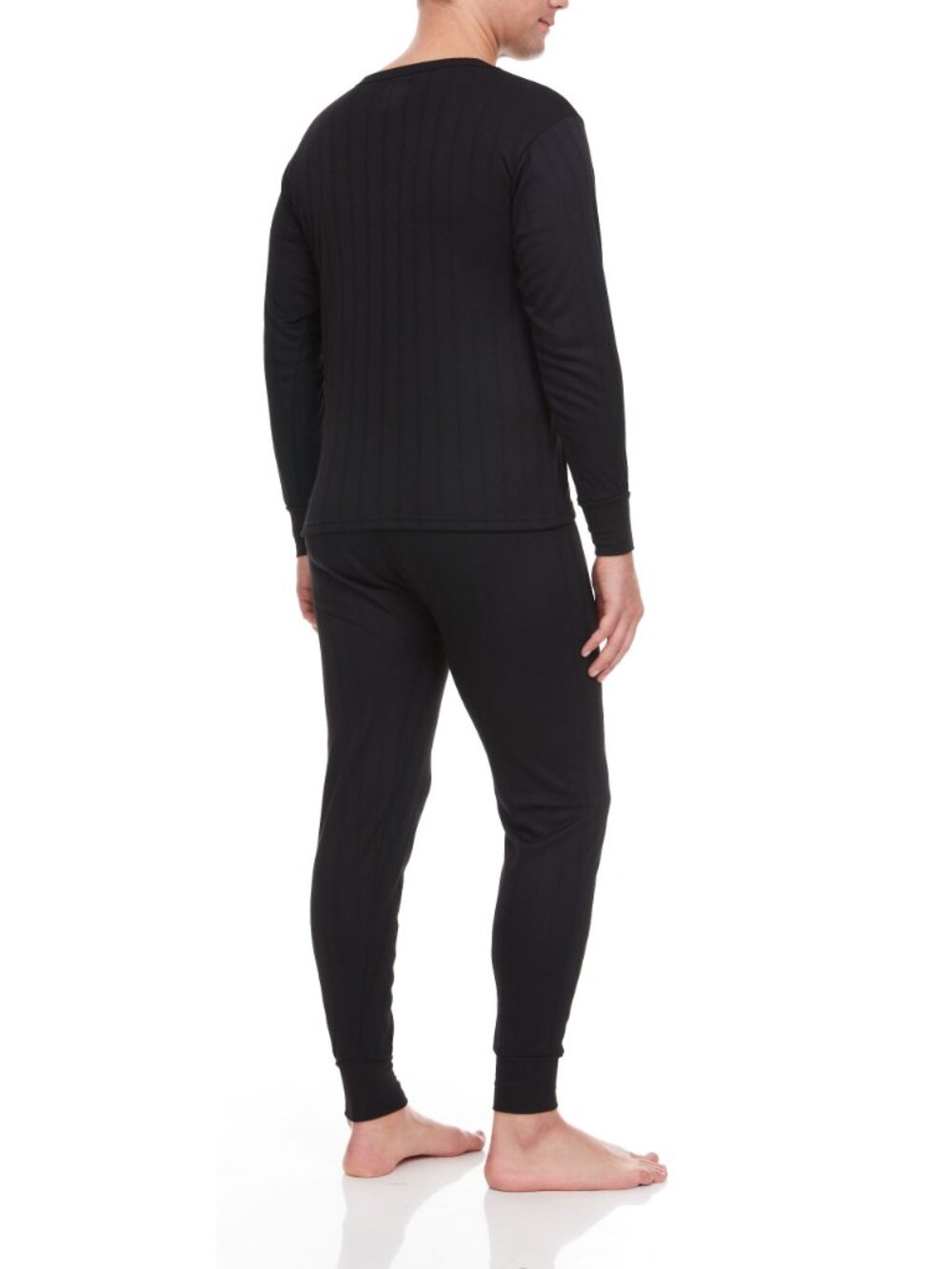 Men Cotton Fleece Thermal Underwear Set 2-Pack Warm Long Johns Winter Base Layer - Picture 5 of 6